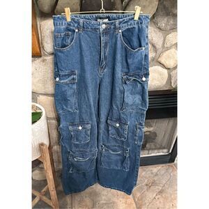 Fashion Nova Cargo Jeans